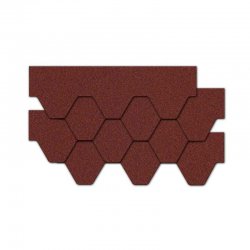 Kerabit - tegola bituminosa Kerabit K + Honeycomb monocolore