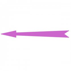 Xplo - freccia marcatore adesivo viola