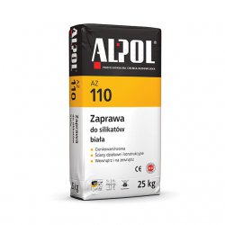 Alpol - AZ 110 malta silicatica bianca