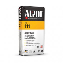 Alpol - una forte malta di silicato bianco AZ 111