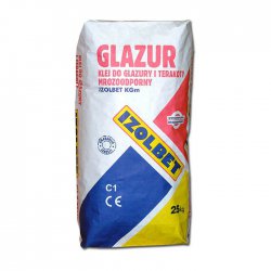 Izolbet - adesivo per piastrelle e cotto, resistente al gelo Izolbet KGm Glazur