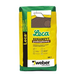 Weber Leca - aggregato di argilla espansa zavorra
