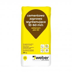 Weber - Webercem Plan 60 malta di riparazione e livellamento