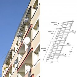 Icopal - copertura balconi Tendalino Fastlock 60 Loggia