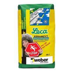 Weber Leca - aggregato di argilla espansa antiscivolo