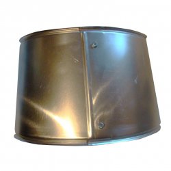 Xplo - rivestimento protettivo in lamiera di alluminio - riduzione, cono, imbuto