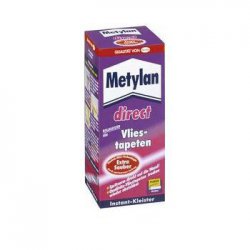 Metylan - Adesivo per carta da parati in tessuto non tessuto a controllo diretto