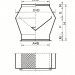 Xplo Ventilation - presa a tetto rettangolare tipo E