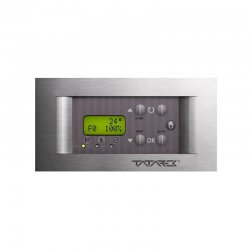 Tatarek - controller per caminetti con sistema di accumulo del calore RT-08 OS v.3.0 Titanium Design