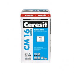 Ceresit - una malta adesiva armata con fibre CM 16 White