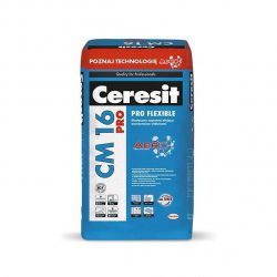 Ceresit - una malta adesiva armata con fibre flessibili CM 16 Pro