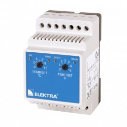 Elektra - termoregolatore manuale per guida DIN ETR2R