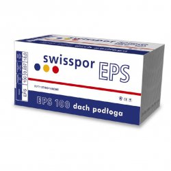 Swisspor - Pavimento del tetto in pannelli di polistirene EPS 100