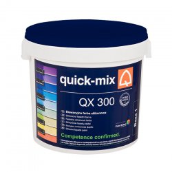 Quick-mix - Pittura siliconica per facciate QX 300